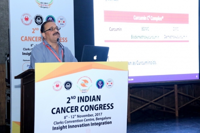 Dr. Sarang Bani, Senior Consultant, R&D Biological Research, Sami Labs Ltd delivered a presentation
